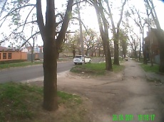 Фото авто в двжиении с Falcon HD-02 LCD