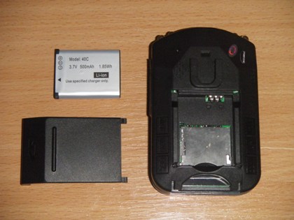 Gazer H521 - аккумулятор видеорегистратора