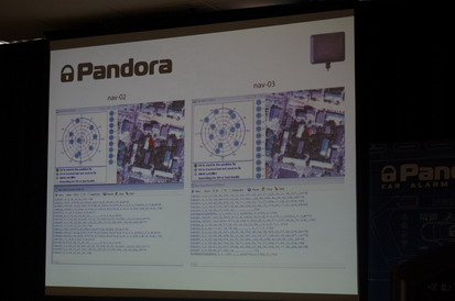 SIA-2013. Техническая конференции Pandora в Украине - точность определения GPS-модуля NAV-03 в сравнении с NAV-02